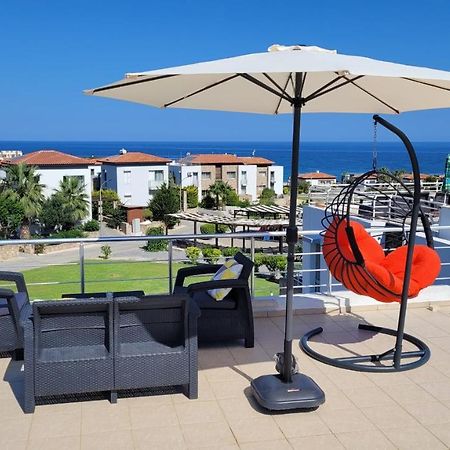 Sea And Mountain View Beachfront Penthouse Yali Extérieur photo