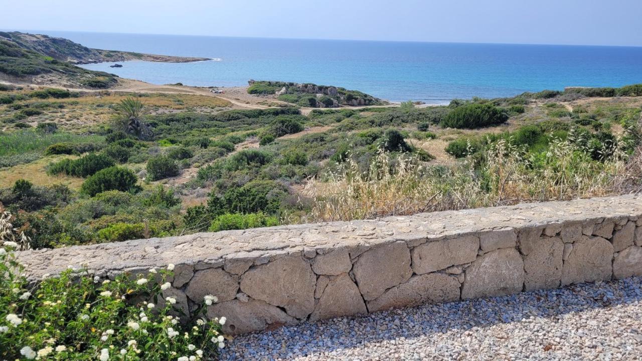 Sea And Mountain View Beachfront Penthouse Yali Extérieur photo
